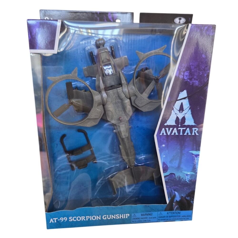McFarlane Avatar Way of Water World of Pandora AT-99 Scorpion Gunship Figure New